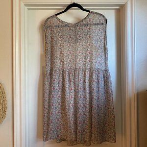 Madewell Floral Tank Dress